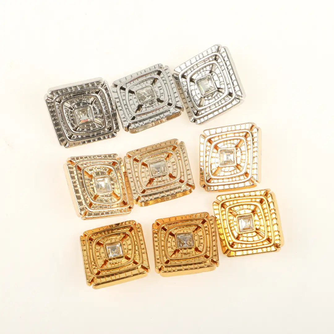 Multicolor 1 holes Metal Button for Shirt,Overcoat,Suit buy garments accessories in bulk from China wholesaler at wholesale price free worldwide shipping Alibaba