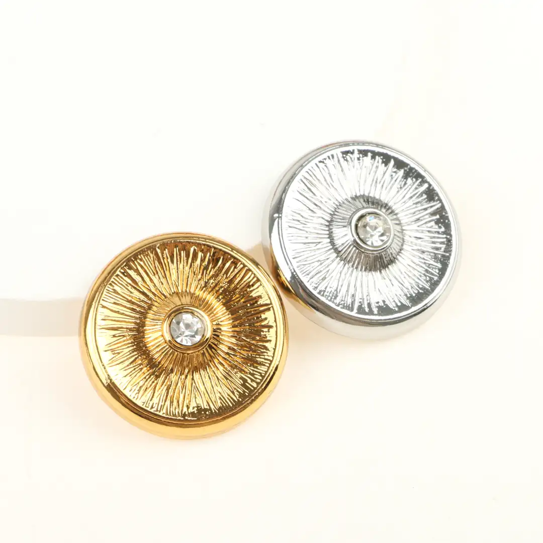 Multicolor 1 holes Metal Button for Shirt,Overcoat,Suit buy garments accessories in bulk from China wholesaler at wholesale price free worldwide shipping Alibaba