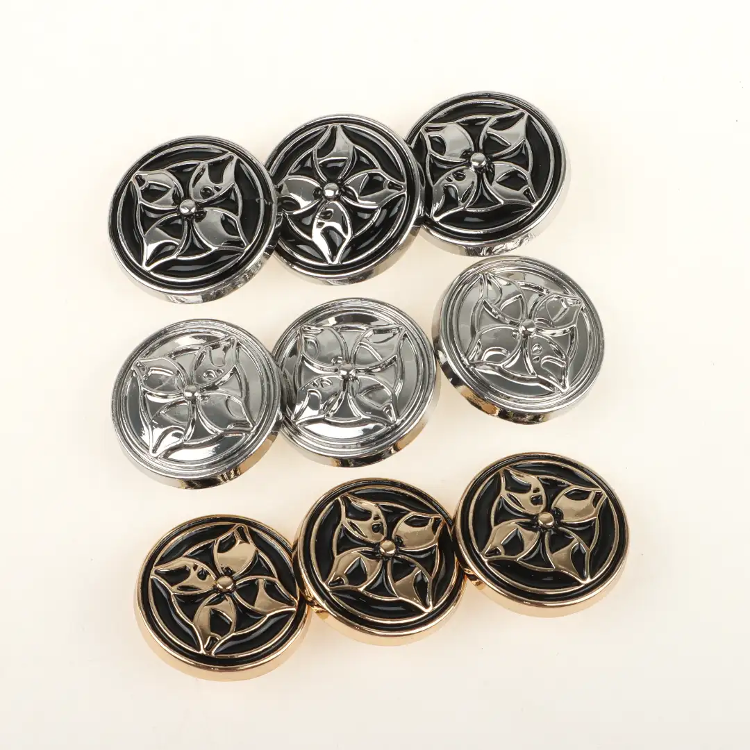 Multicolor 1 holes Metal Button for Shirt,Overcoat,Suit buy garments accessories in bulk from China wholesaler at wholesale price free worldwide shipping Alibaba