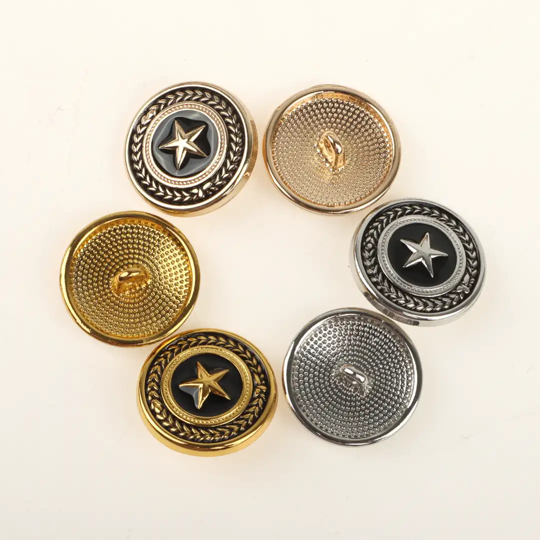 Multicolor 1 holes Metal Button for Shirt,Overcoat,Suit buy garments accessories in bulk from China wholesaler at wholesale price free worldwide shipping Alibaba