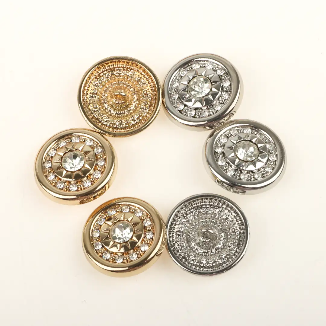 Multicolor 1 holes Metal Button for Shirt,Overcoat,Suit buy garments accessories in bulk from China wholesaler at wholesale price free worldwide shipping Alibaba