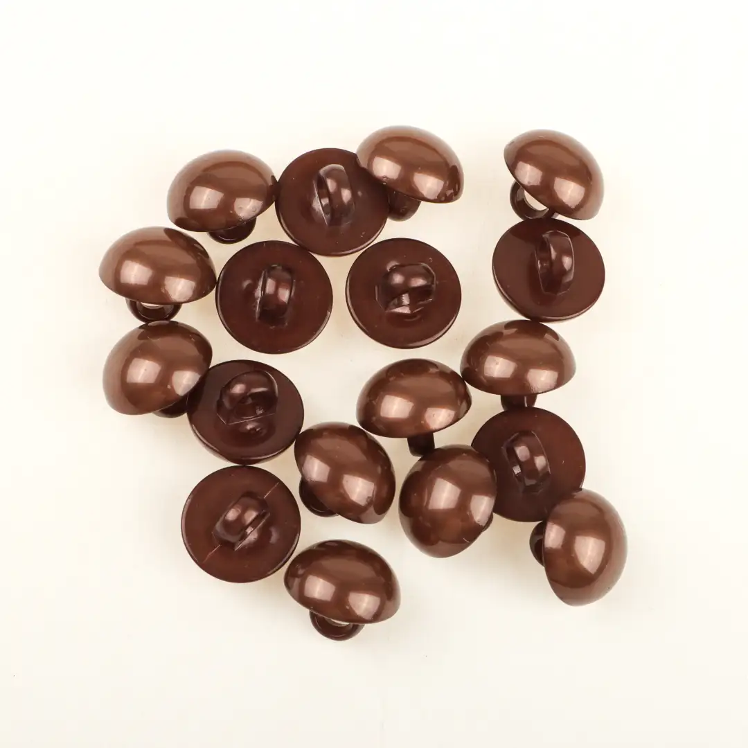 Brown 1 holes Plastic Button for Shirt,Overcoat,Suit buy garments accessories in bulk from China wholesaler at wholesale price free worldwide shipping Alibaba