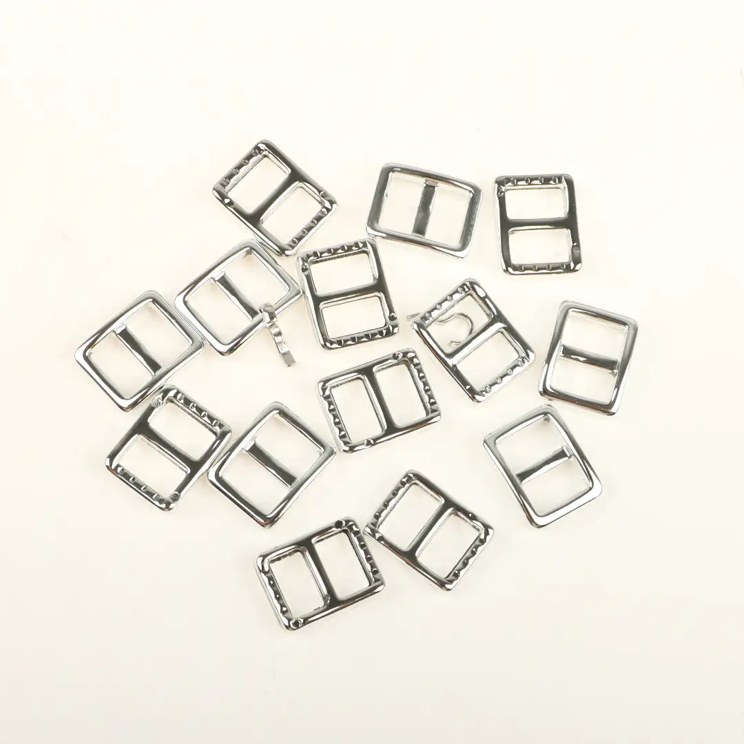 Silver  Slide Buckle for Shirt,Overcoat,Suit buy garments accessories in bulk from China wholesaler at wholesale price free worldwide shipping Alibaba