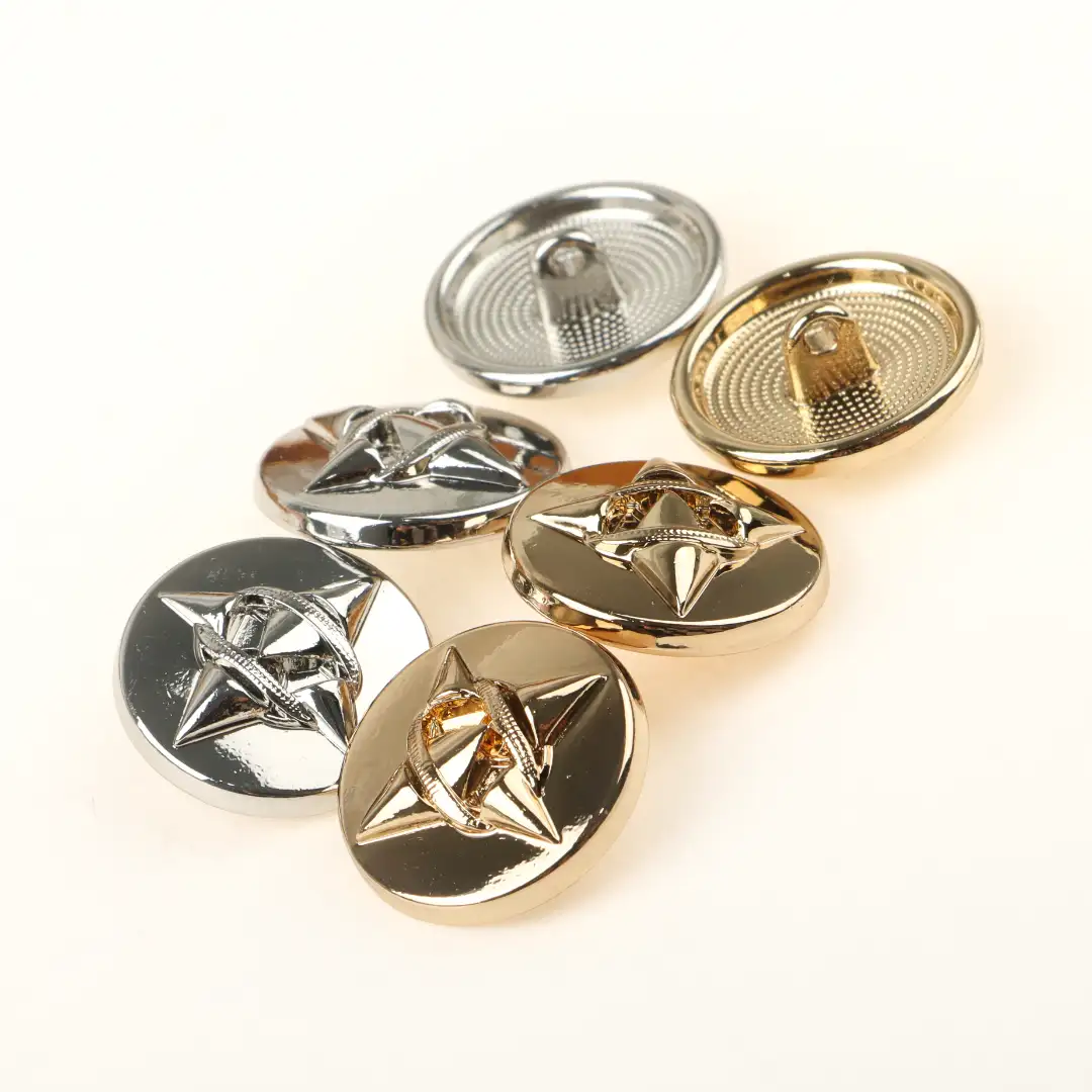 Multicolor 1 holes Metal Button for Shirt,Overcoat,Suit buy garments accessories in bulk from China wholesaler at wholesale price free worldwide shipping Alibaba