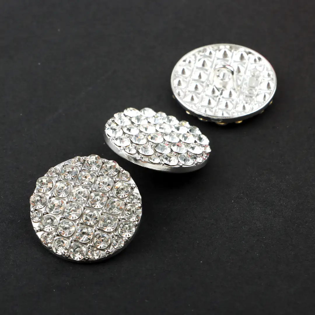 Silver 1 holes Metal Button for Overcoat buy garments accessories in bulk from China wholesaler at wholesale price free worldwide shipping Alibaba