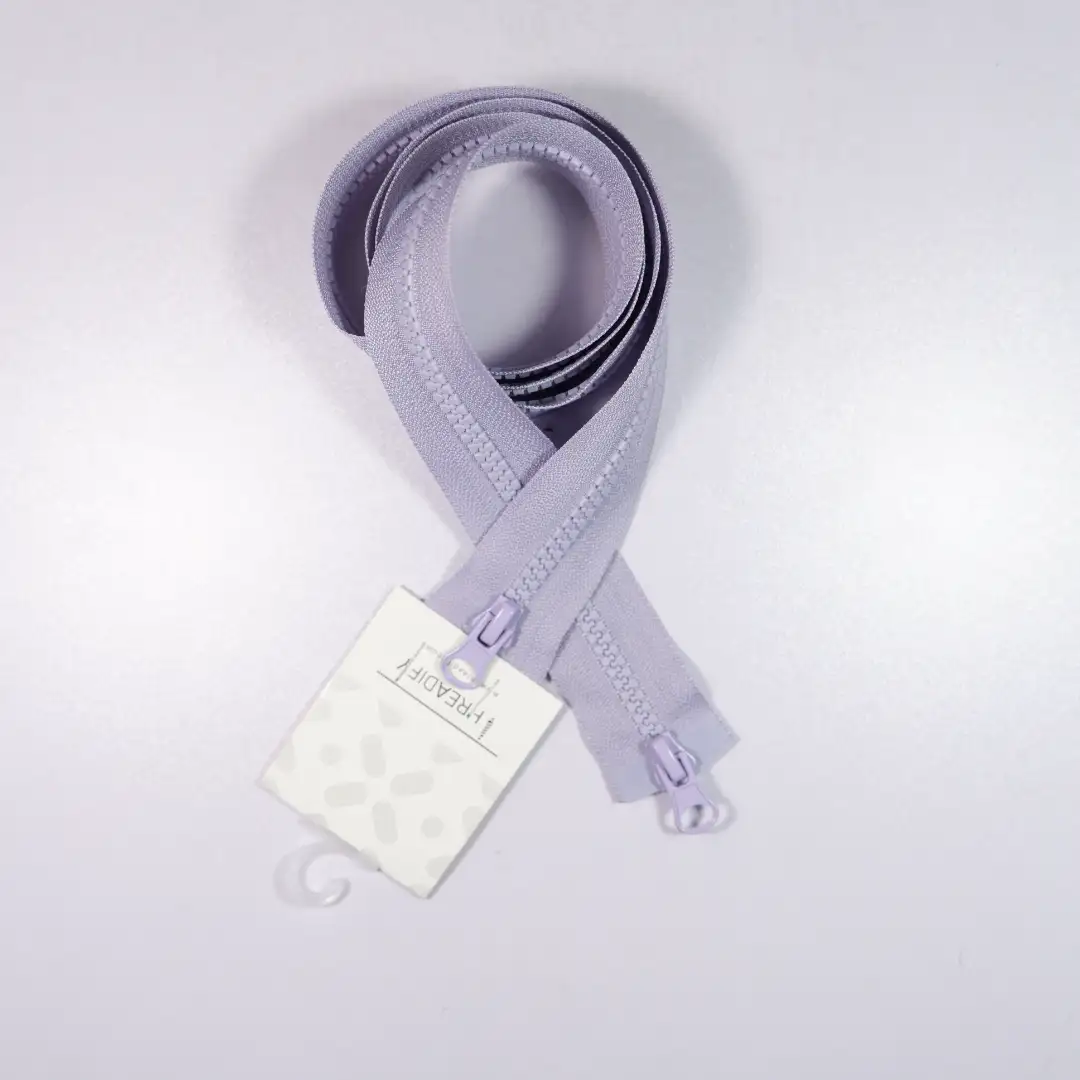Light Purple Open Plastic Zipper for Chino,Interlining buy garments accessories in bulk from China wholesaler at wholesale price free worldwide shipping Alibaba