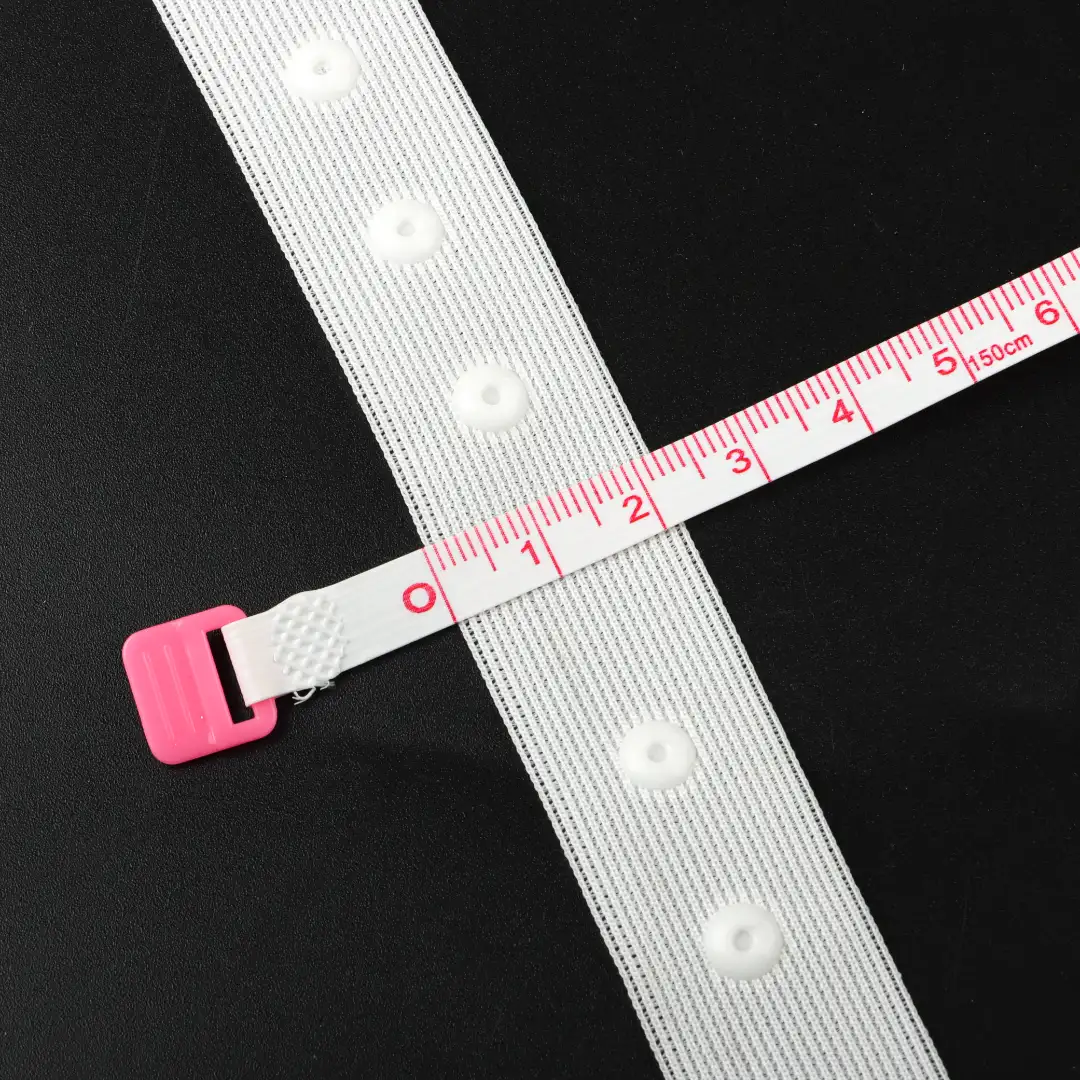 White  Polyester Elastic / Tape for Jump suit buy garments accessories in bulk from China wholesaler at wholesale price free worldwide shipping Alibaba