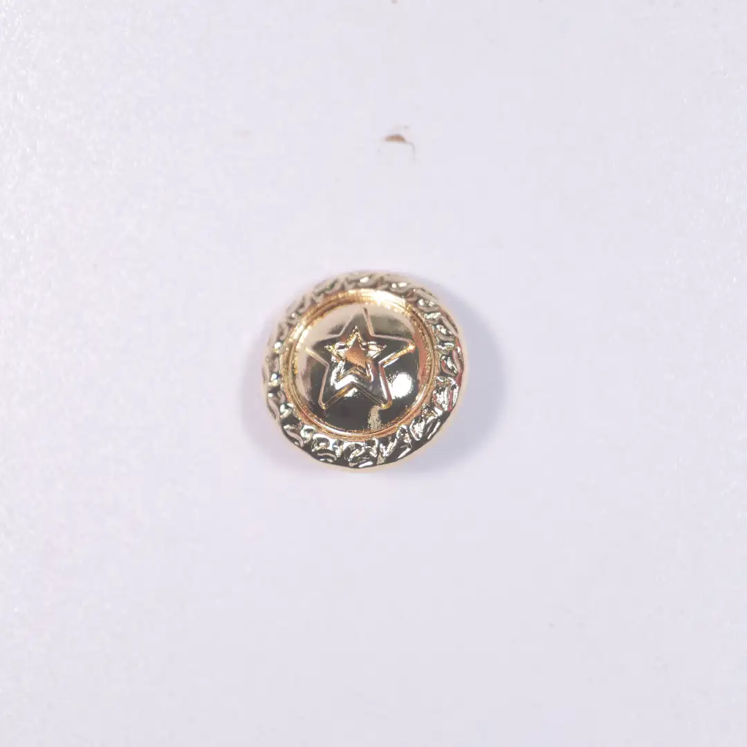 golden 1 holes Metal Button for Blouse buy garments accessories in bulk from China wholesaler at wholesale price free worldwide shipping Alibaba