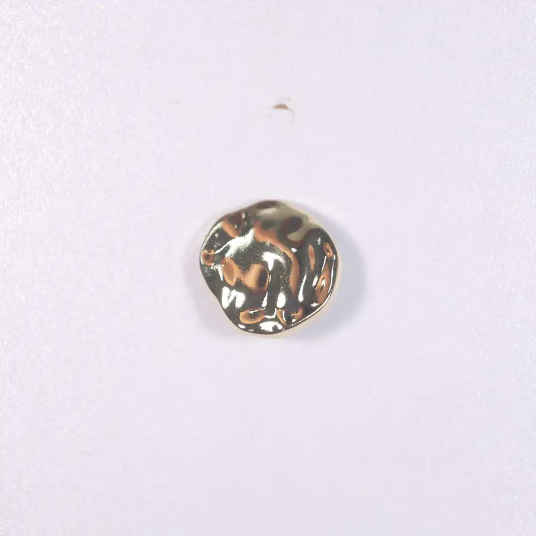 golden 1 holes Metal Button for Blouse buy garments accessories in bulk from China wholesaler at wholesale price free worldwide shipping Alibaba