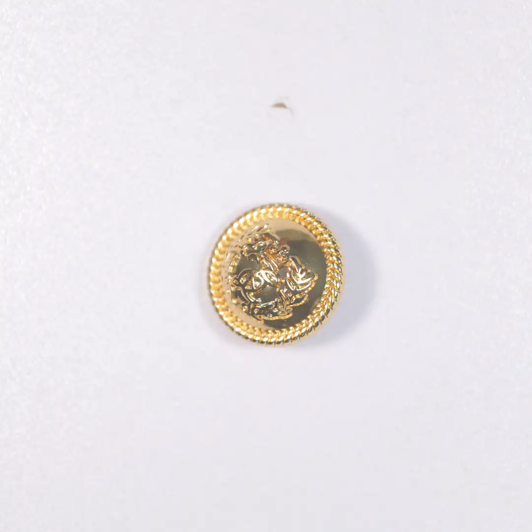 golden 1 holes Metal Button for Blouse buy garments accessories in bulk from China wholesaler at wholesale price free worldwide shipping Alibaba