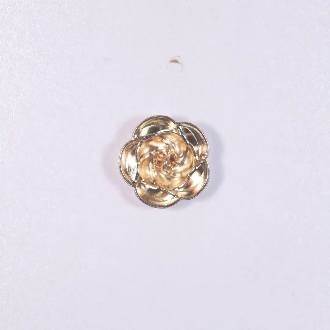 golden 1 holes Metal Button for Blouse buy garments accessories in bulk from China wholesaler at wholesale price free worldwide shipping Alibaba