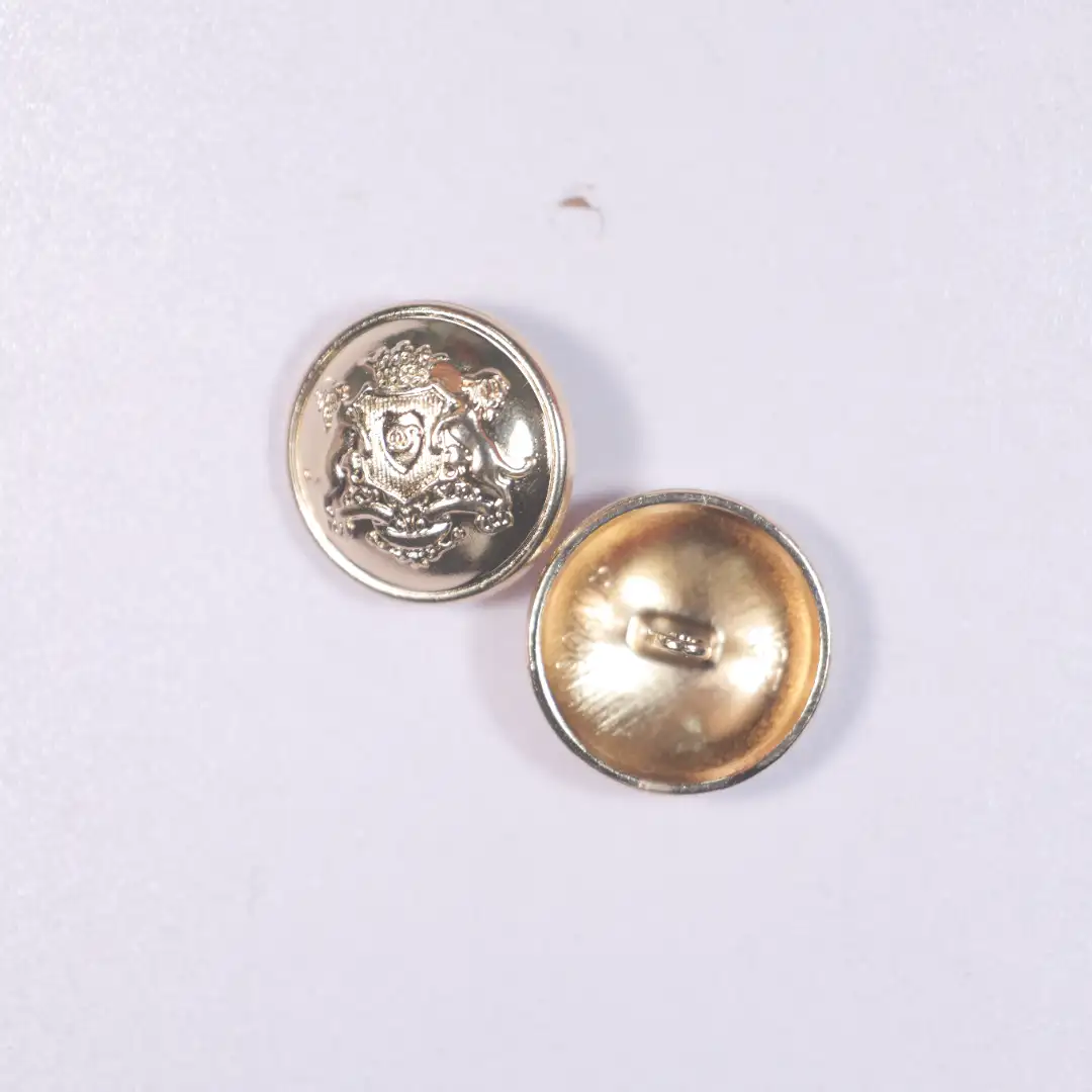 golden 1 holes Metal Button for Blouse buy garments accessories in bulk from China wholesaler at wholesale price free worldwide shipping Alibaba