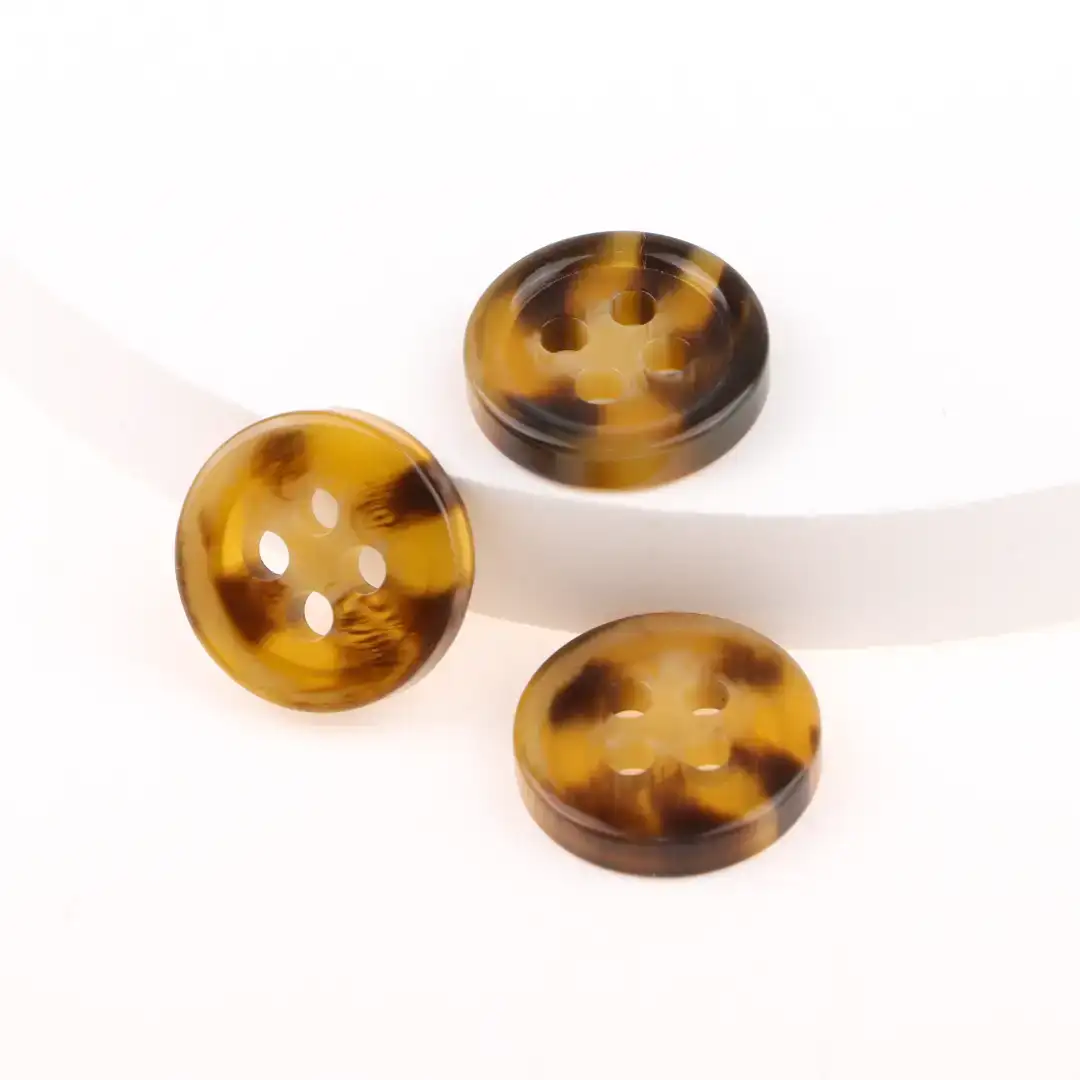 Brown 4 holes Resin Button for Polo Shirt buy garments accessories in bulk from China wholesaler at wholesale price free worldwide shipping Alibaba