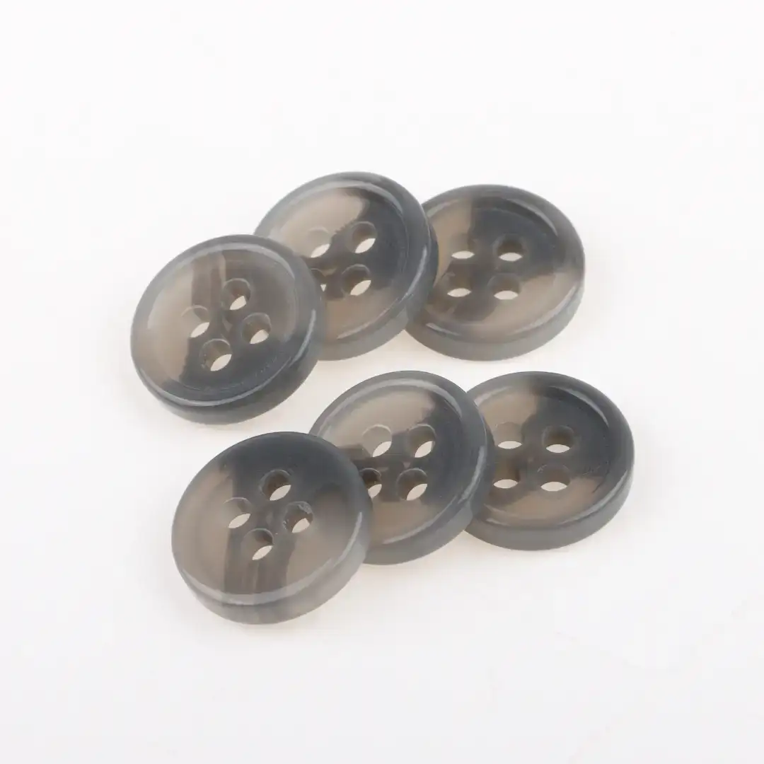 Gray 4 holes Resin Button for Polo Shirt buy garments accessories in bulk from China wholesaler at wholesale price free worldwide shipping Alibaba