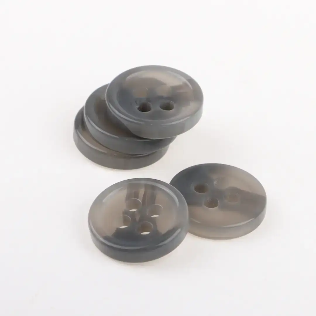 Gray 4 holes Resin Button for Polo Shirt buy garments accessories in bulk from China wholesaler at wholesale price free worldwide shipping Alibaba