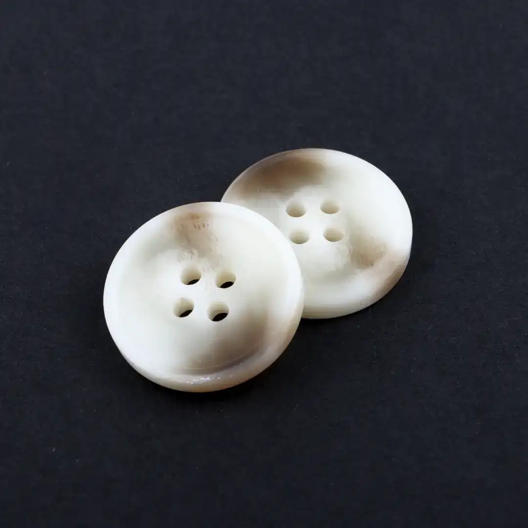 Cream 4 holes Resin Button for Jackets buy garments accessories in bulk from China wholesaler at wholesale price free worldwide shipping Alibaba