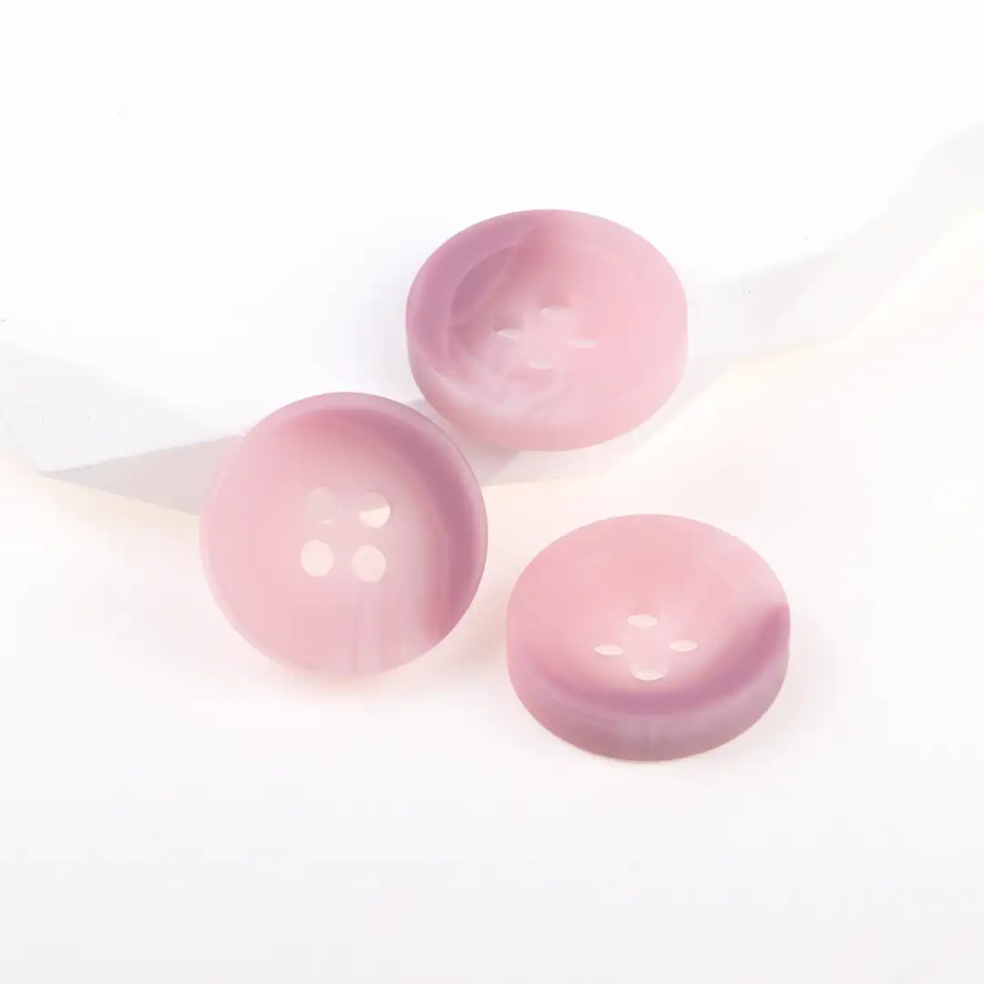 Pink 4 holes Resin Button for Jackets buy garments accessories in bulk from China wholesaler at wholesale price free worldwide shipping Alibaba