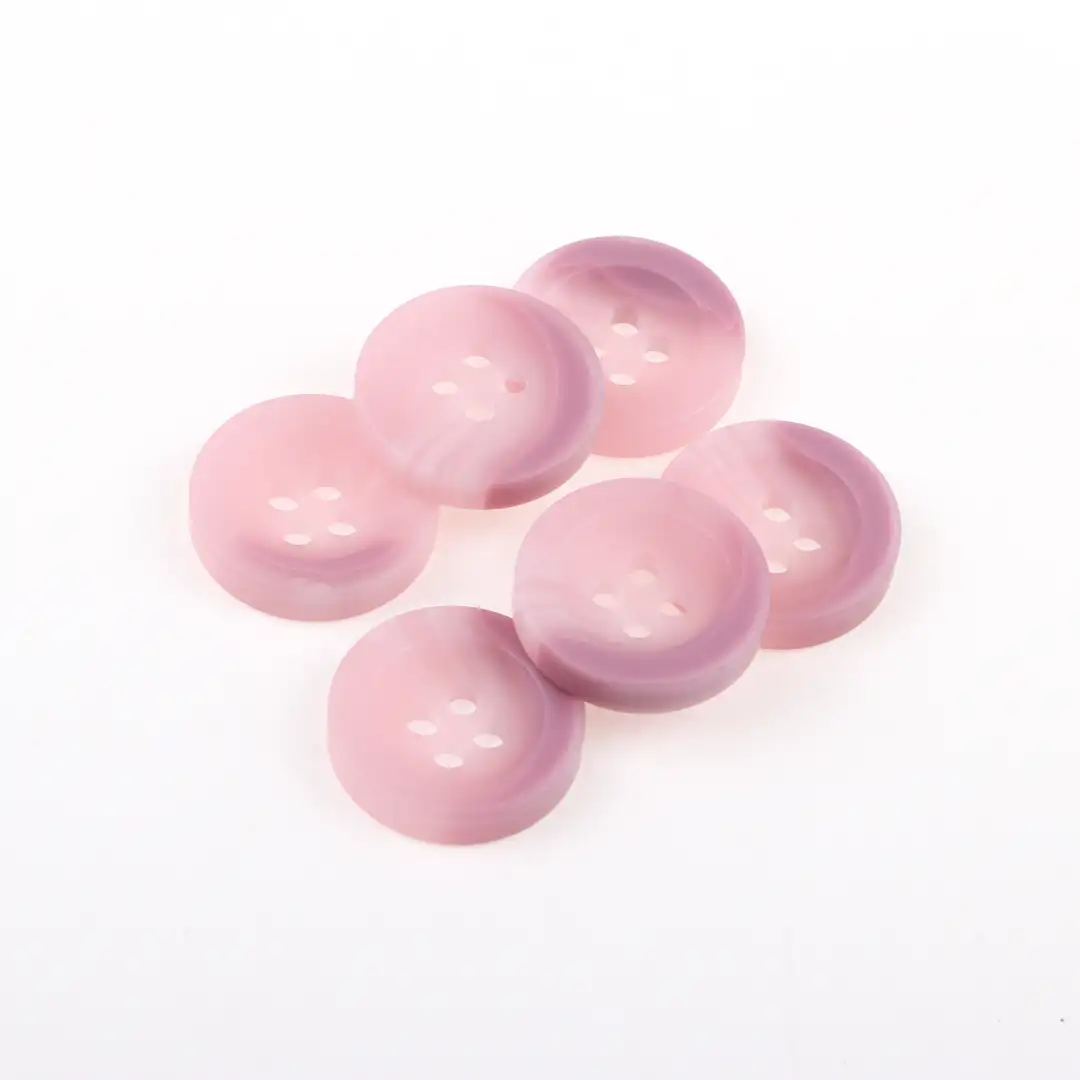 Pink 4 holes Resin Button for Jackets buy garments accessories in bulk from China wholesaler at wholesale price free worldwide shipping Alibaba