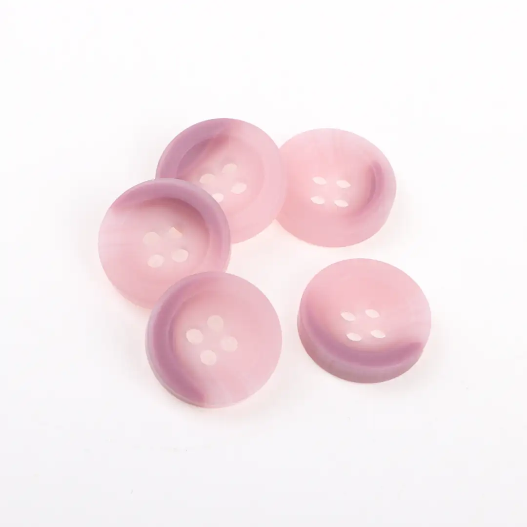 Pink 4 holes Resin Button for Jackets buy garments accessories in bulk from China wholesaler at wholesale price free worldwide shipping Alibaba