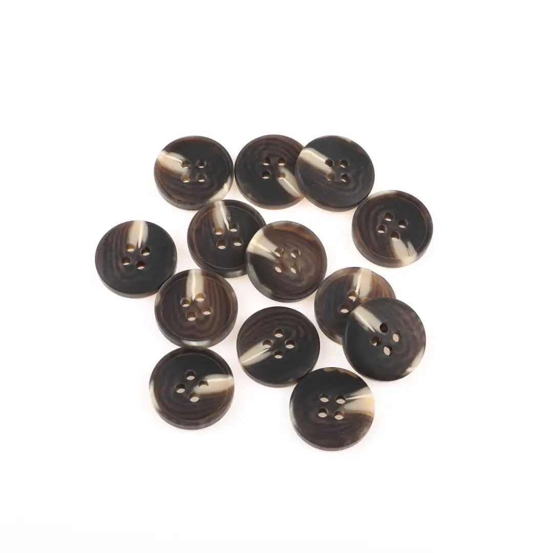 Black 4 holes Resin Button for Jackets buy garments accessories in bulk from China wholesaler at wholesale price free worldwide shipping Alibaba
