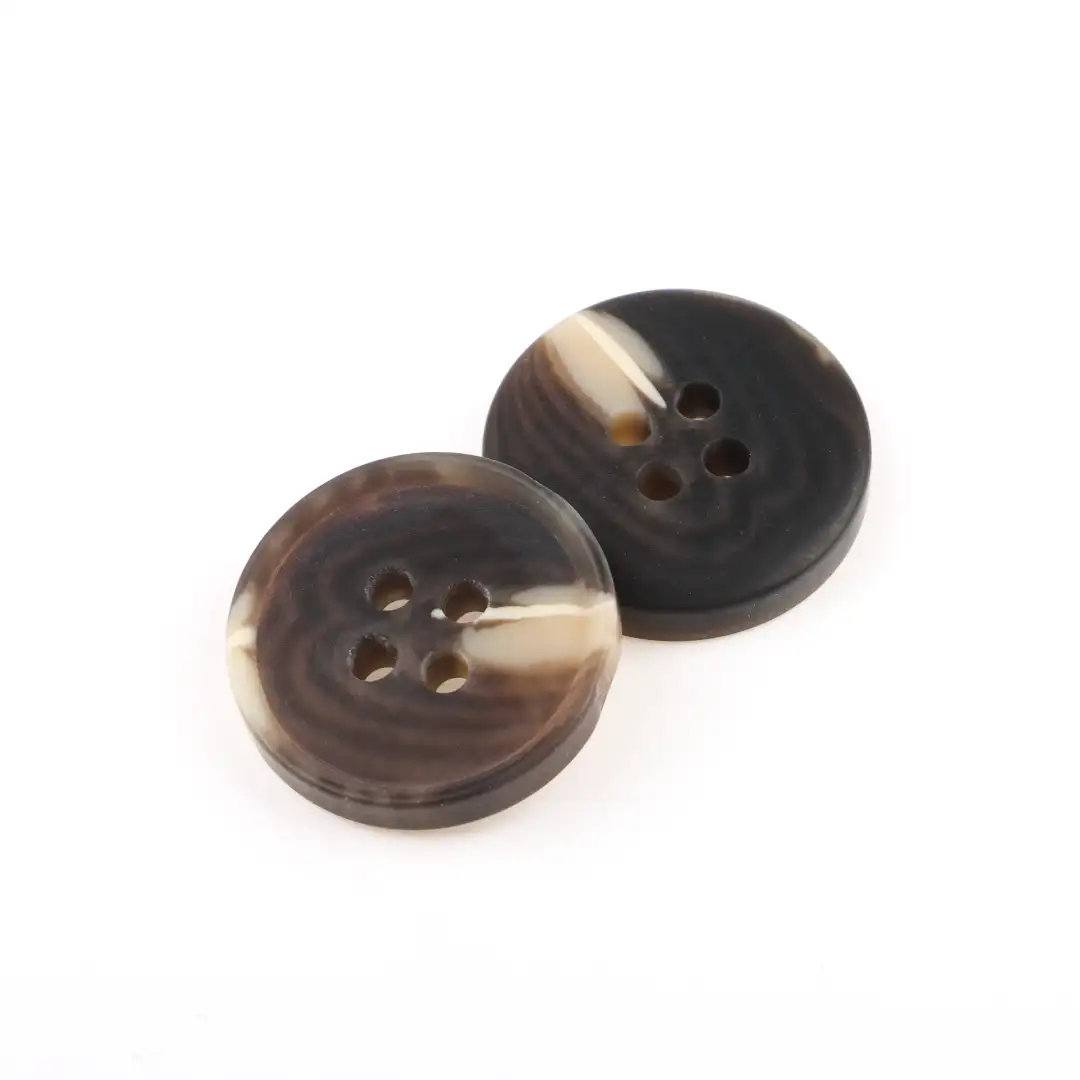 Black 4 holes Resin Button for Jackets buy garments accessories in bulk from China wholesaler at wholesale price free worldwide shipping Alibaba