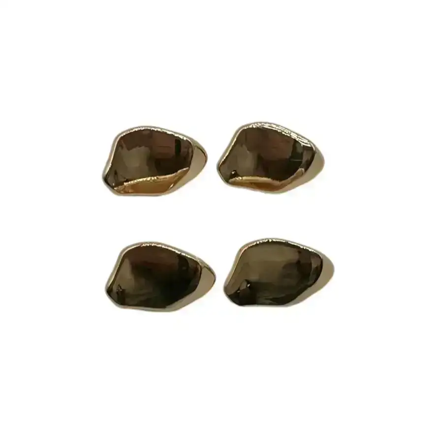Gold 1 holes Metal Button for Shirt buy garments accessories in bulk from China wholesaler at wholesale price free worldwide shipping Alibaba