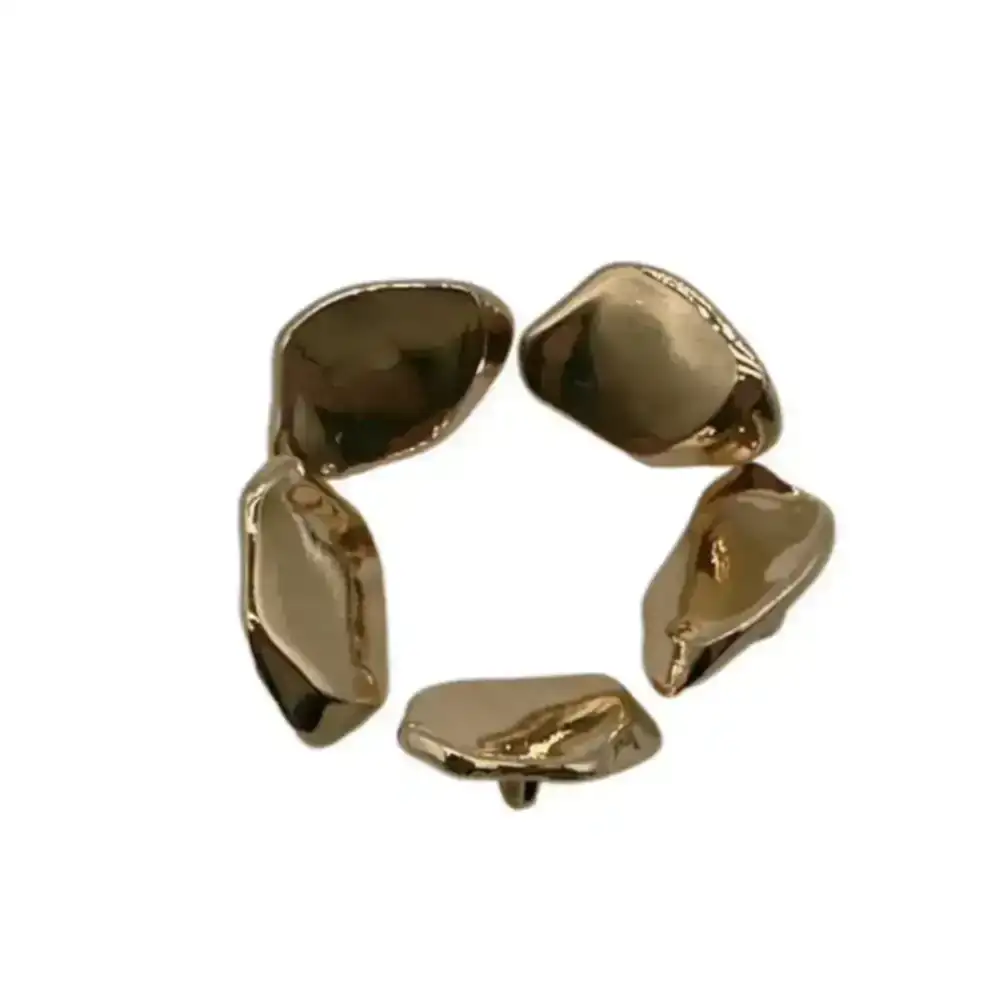 Gold 1 holes Metal Button for Shirt buy garments accessories in bulk from China wholesaler at wholesale price free worldwide shipping Alibaba