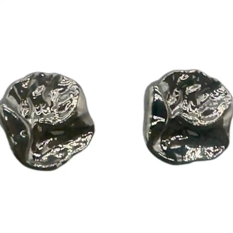 silver 1 holes Metal Button for Jackets buy garments accessories in bulk from China wholesaler at wholesale price free worldwide shipping Alibaba