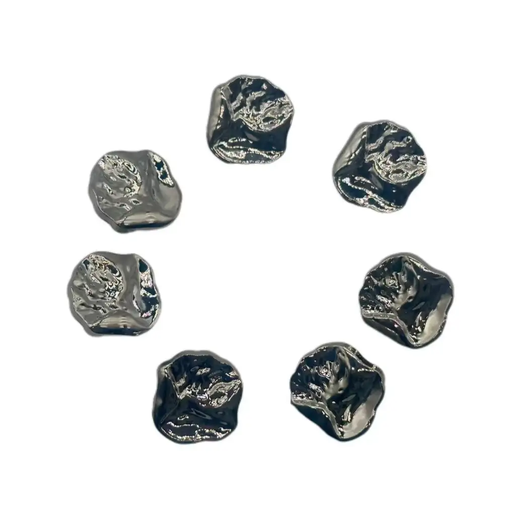 silver 1 holes Metal Button for Jackets buy garments accessories in bulk from China wholesaler at wholesale price free worldwide shipping Alibaba