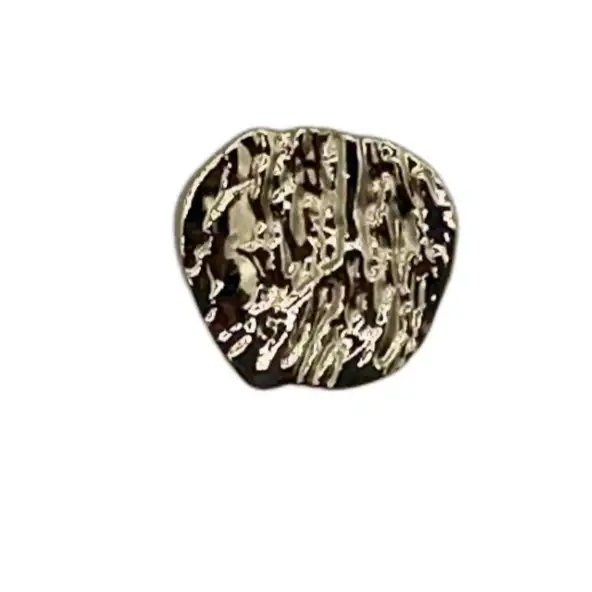 Gold 1 holes Metal Button for Jackets buy garments accessories in bulk from China wholesaler at wholesale price free worldwide shipping Alibaba