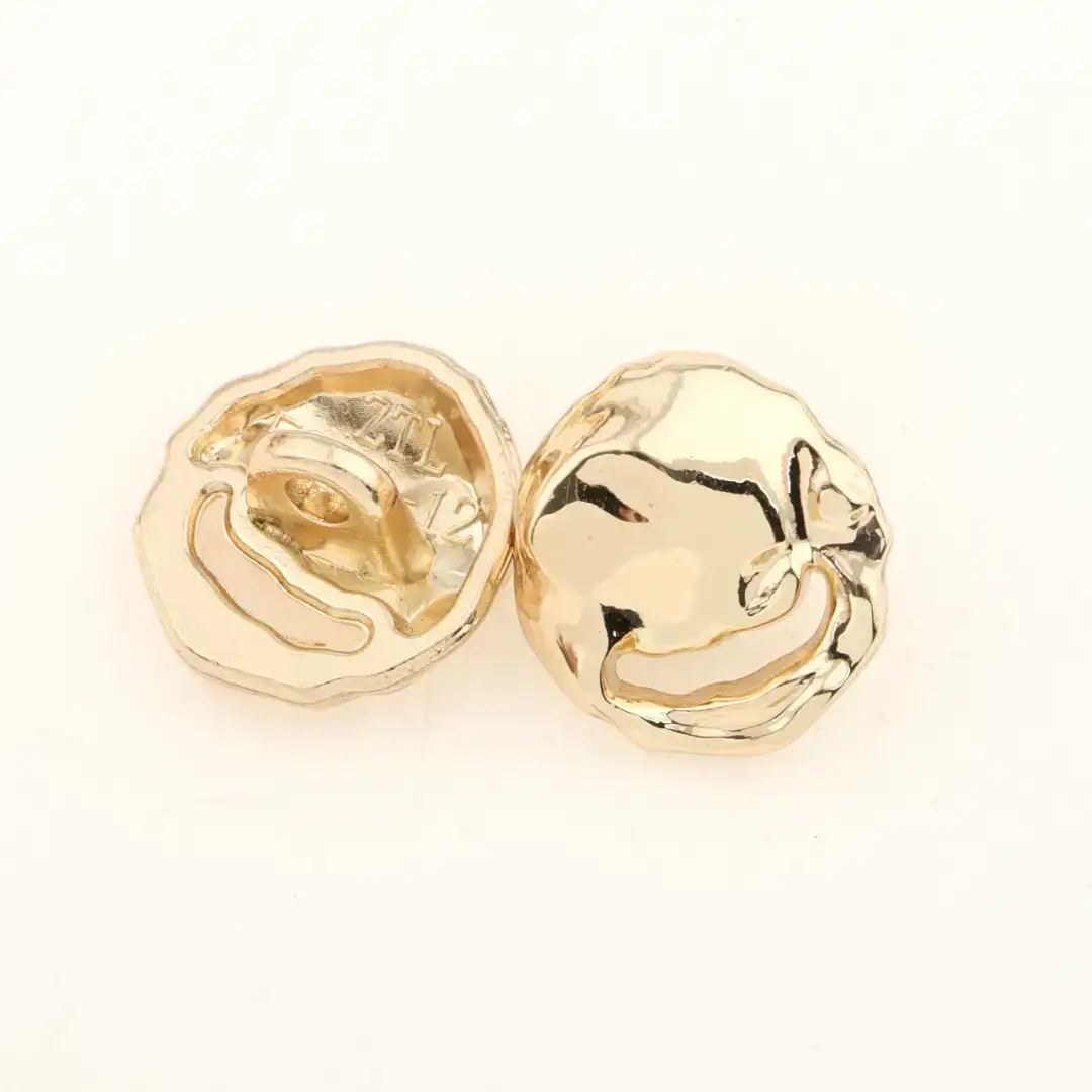 Gold 1 holes Metal Button for Shirt,Overcoat buy garments accessories in bulk from China wholesaler at wholesale price free worldwide shipping Alibaba