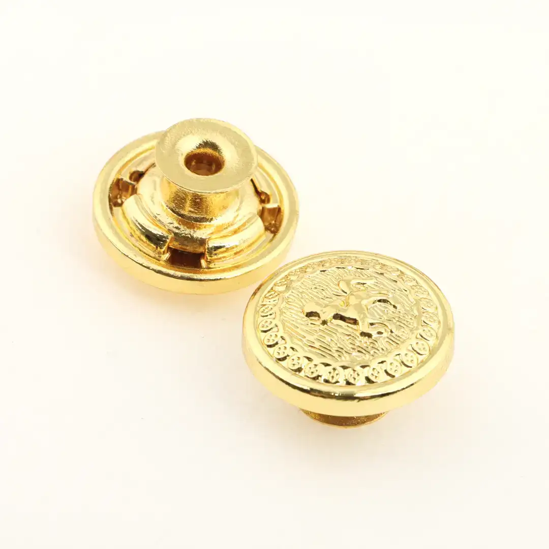 Gold 1 holes Metal Button for Shirt,Overcoat buy garments accessories in bulk from China wholesaler at wholesale price free worldwide shipping Alibaba