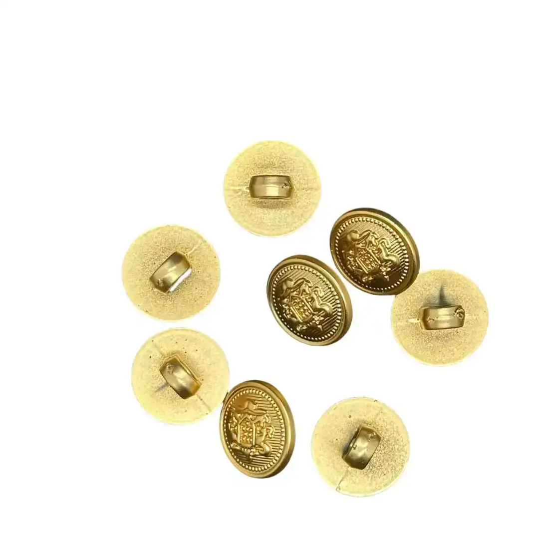 Gold 1 holes Plastic Button for Shirt,Denim Jacket buy garments accessories in bulk from China wholesaler at wholesale price free worldwide shipping Alibaba