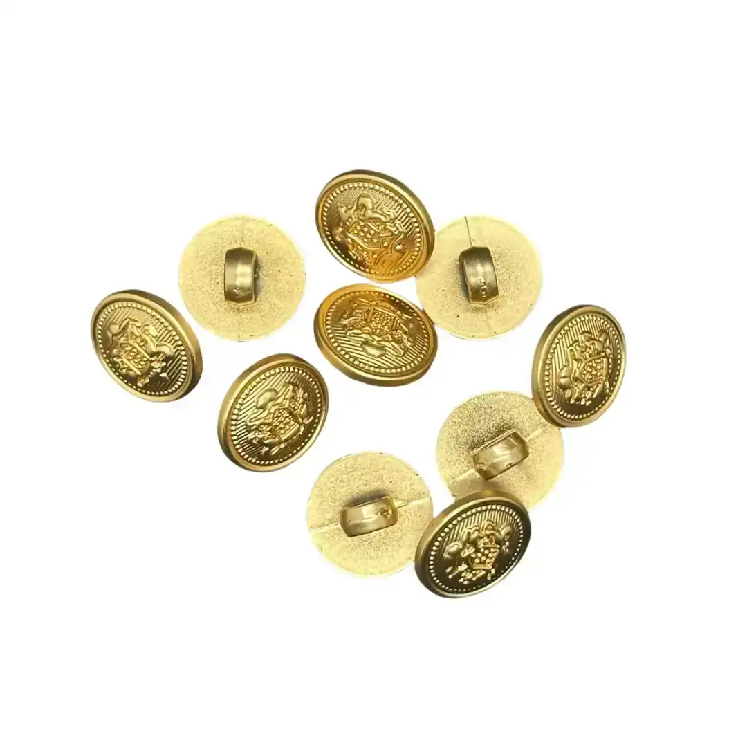 Gold 1 holes Plastic Button for Shirt,Denim Jacket buy garments accessories in bulk from China wholesaler at wholesale price free worldwide shipping Alibaba