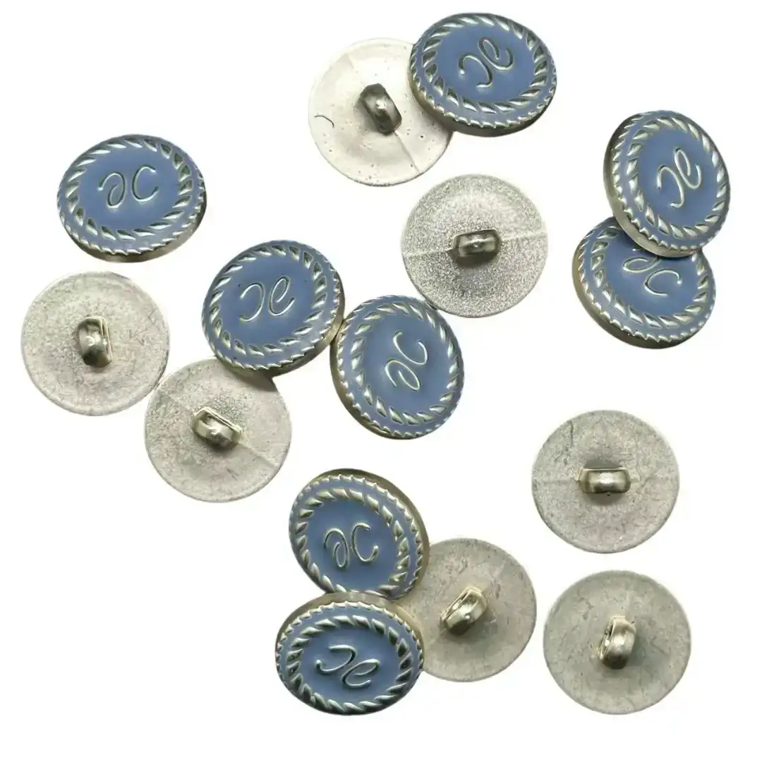 Blue 1 holes Plastic Button for Shirt,Pants,Denim Jacket,Suit Trouser buy garments accessories in bulk from China wholesaler at wholesale price free worldwide shipping Alibaba