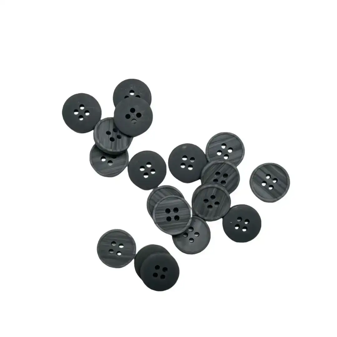 Gray 4 holes Resin Button for Shirt,Pants,Denim Jacket,Suit Trouser buy garments accessories in bulk from China wholesaler at wholesale price free worldwide shipping Alibaba