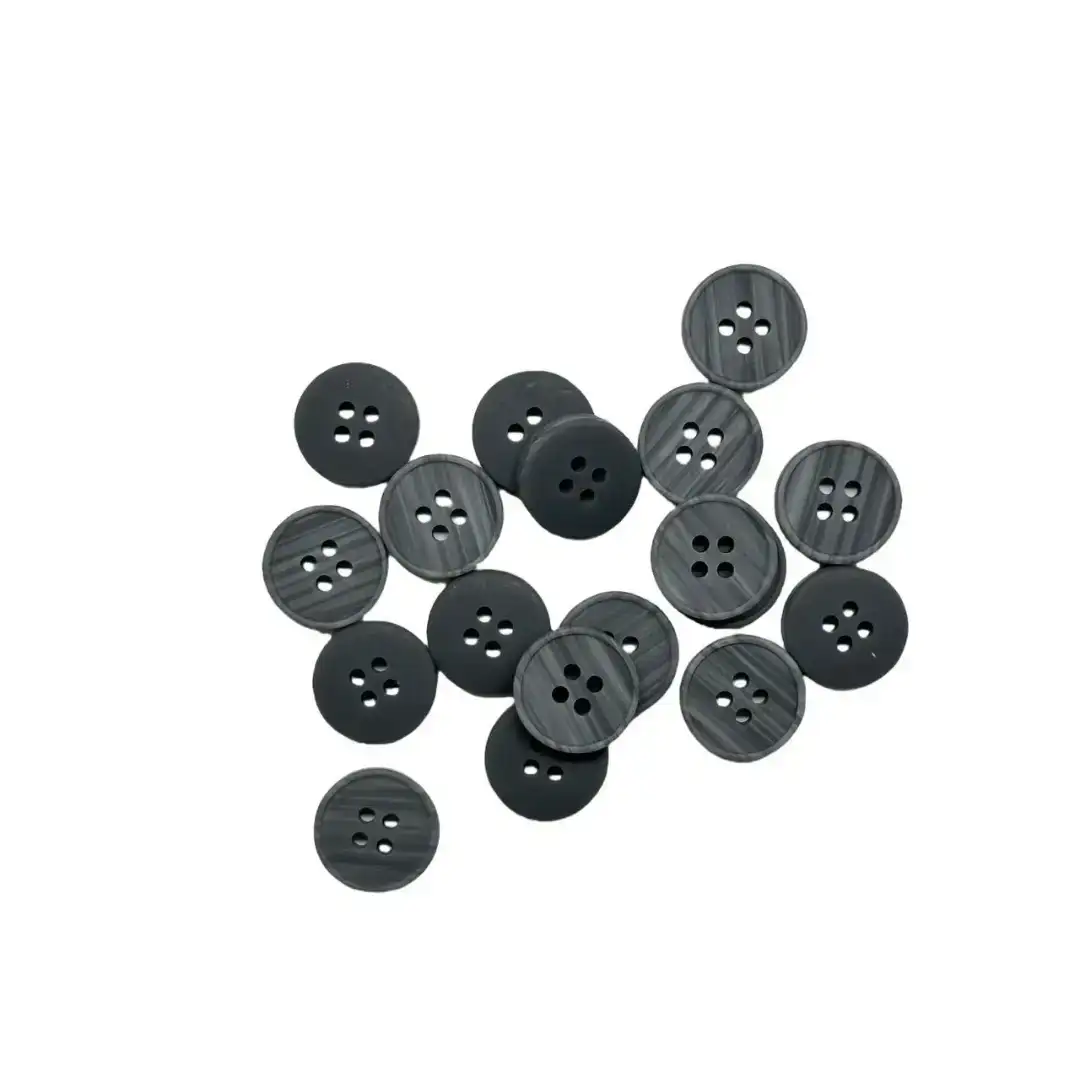 Gray 4 holes Resin Button for Shirt,Pants,Denim Jacket,Suit Trouser buy garments accessories in bulk from China wholesaler at wholesale price free worldwide shipping Alibaba
