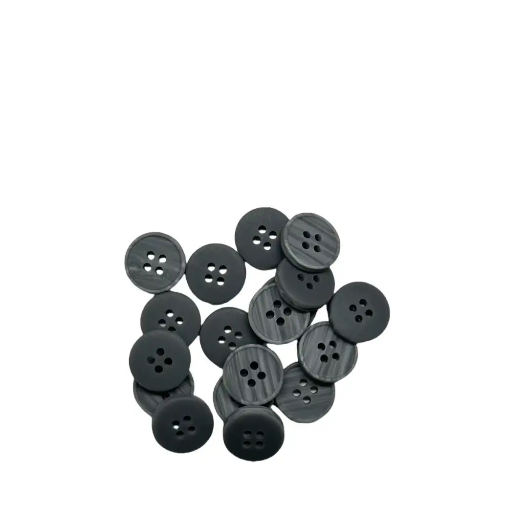 Gray 4 holes Resin Button for Shirt,Pants,Denim Jacket,Suit Trouser buy garments accessories in bulk from China wholesaler at wholesale price free worldwide shipping Alibaba