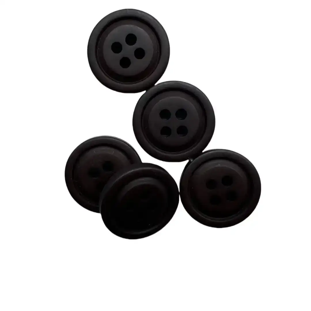 Dark brown 4 holes Resin Button for Shirt,Pants,Denim Jacket,Suit Trouser,Jackets buy garments accessories in bulk from China wholesaler at wholesale price free worldwide shipping Alibaba