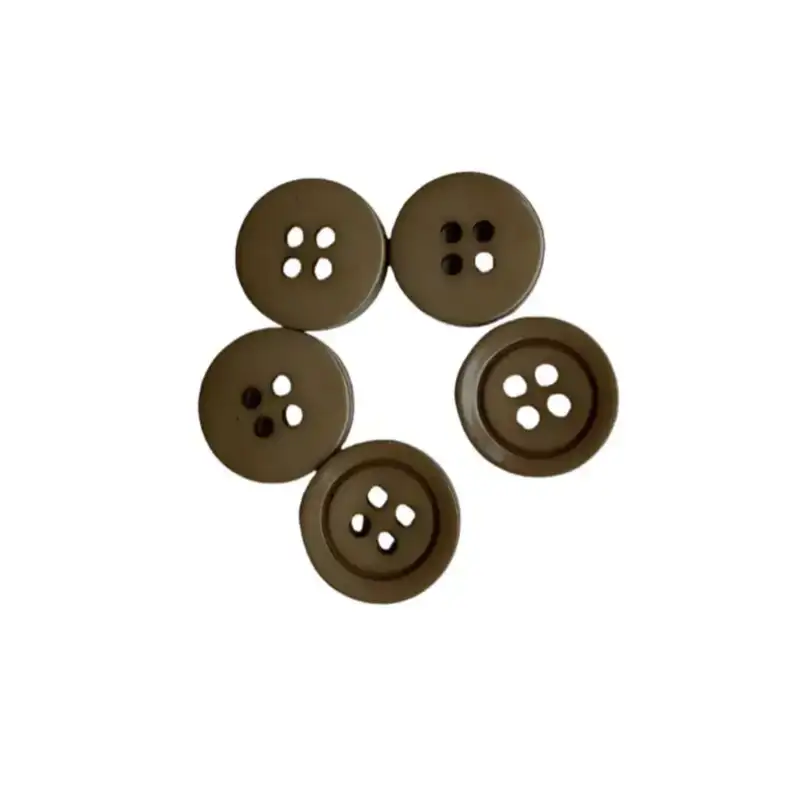 Khaki 4 holes Resin Button for Shirt,Pants,Denim Jacket,Suit Trouser,Jackets buy garments accessories in bulk from China wholesaler at wholesale price free worldwide shipping Alibaba