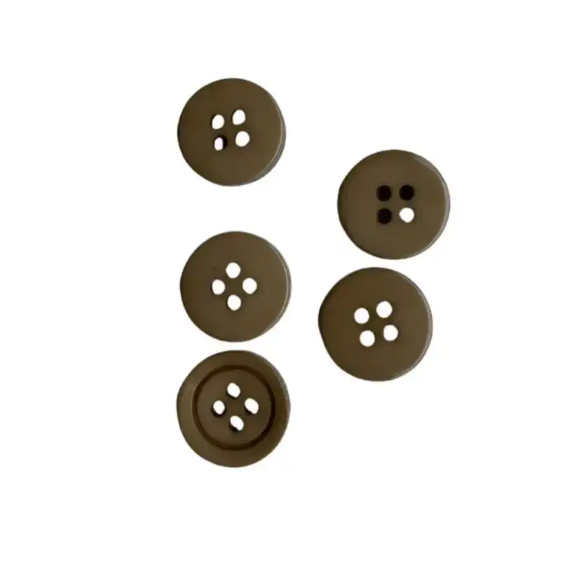 Khaki 4 holes Resin Button for Shirt,Pants,Denim Jacket,Suit Trouser,Jackets buy garments accessories in bulk from China wholesaler at wholesale price free worldwide shipping Alibaba