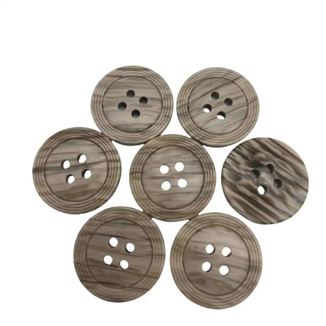 Khaki 4 holes Resin Button for Shirt,Pants,Denim Jacket,Suit Trouser,Blazer buy garments accessories in bulk from China wholesaler at wholesale price free worldwide shipping Alibaba