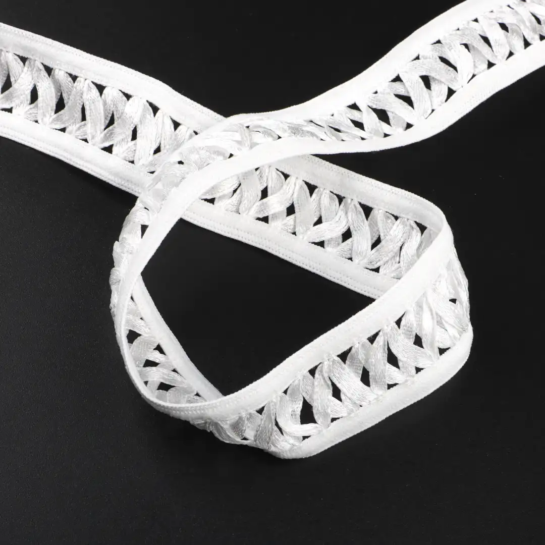 White  Nylon Elastic / Tape for Skirt,Yoga Clothes,Uniform buy garments accessories in bulk from China wholesaler at wholesale price free worldwide shipping Alibaba