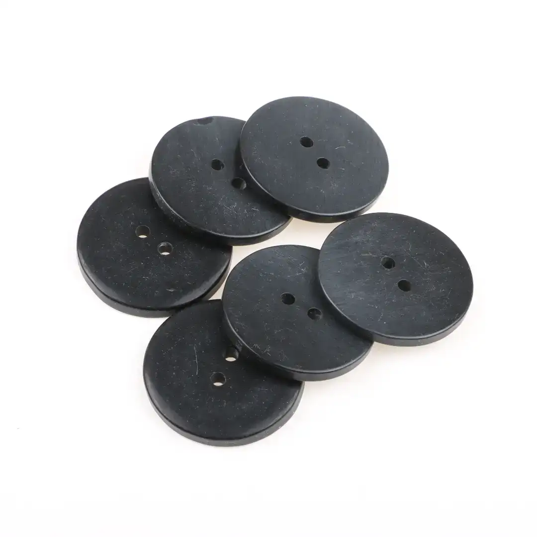 Black 2 holes Resin Button for Shirt,Overcoat buy garments accessories in bulk from China wholesaler at wholesale price free worldwide shipping Alibaba