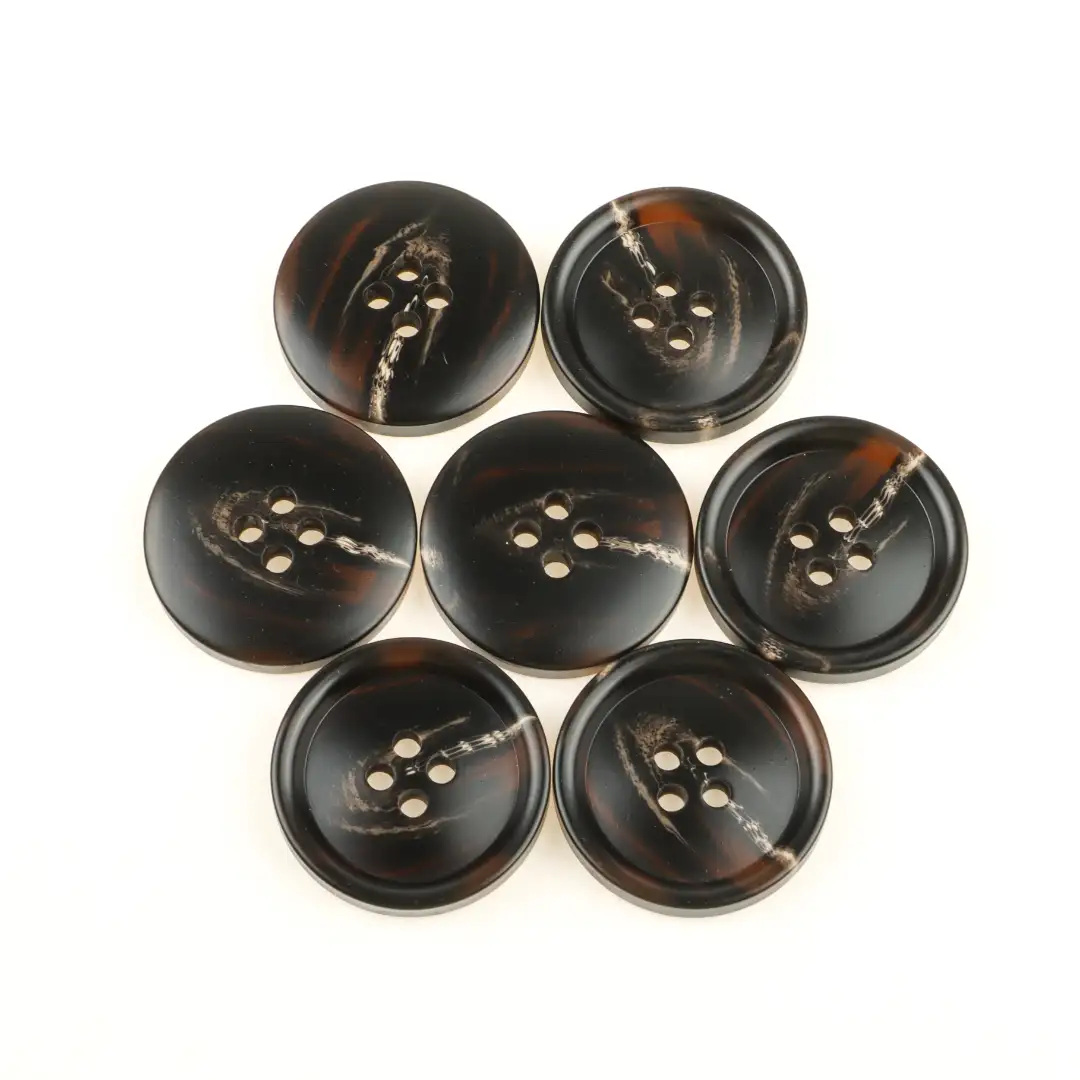 Black 4 holes Resin Button for Shirt,Overcoat buy garments accessories in bulk from China wholesaler at wholesale price free worldwide shipping Alibaba