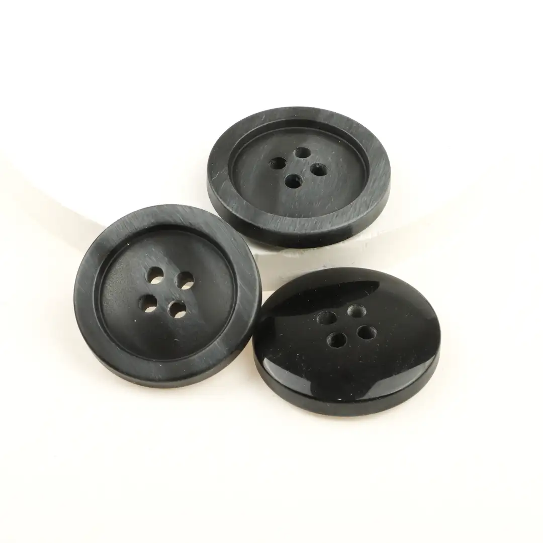 Black 4 holes Resin Button for Overcoat,Ladies Vest (Sweater),Men’s Vest (Sweater),Open Cardigan (Sweater) buy garments accessories in bulk from China wholesaler at wholesale price free worldwide shipping Alibaba