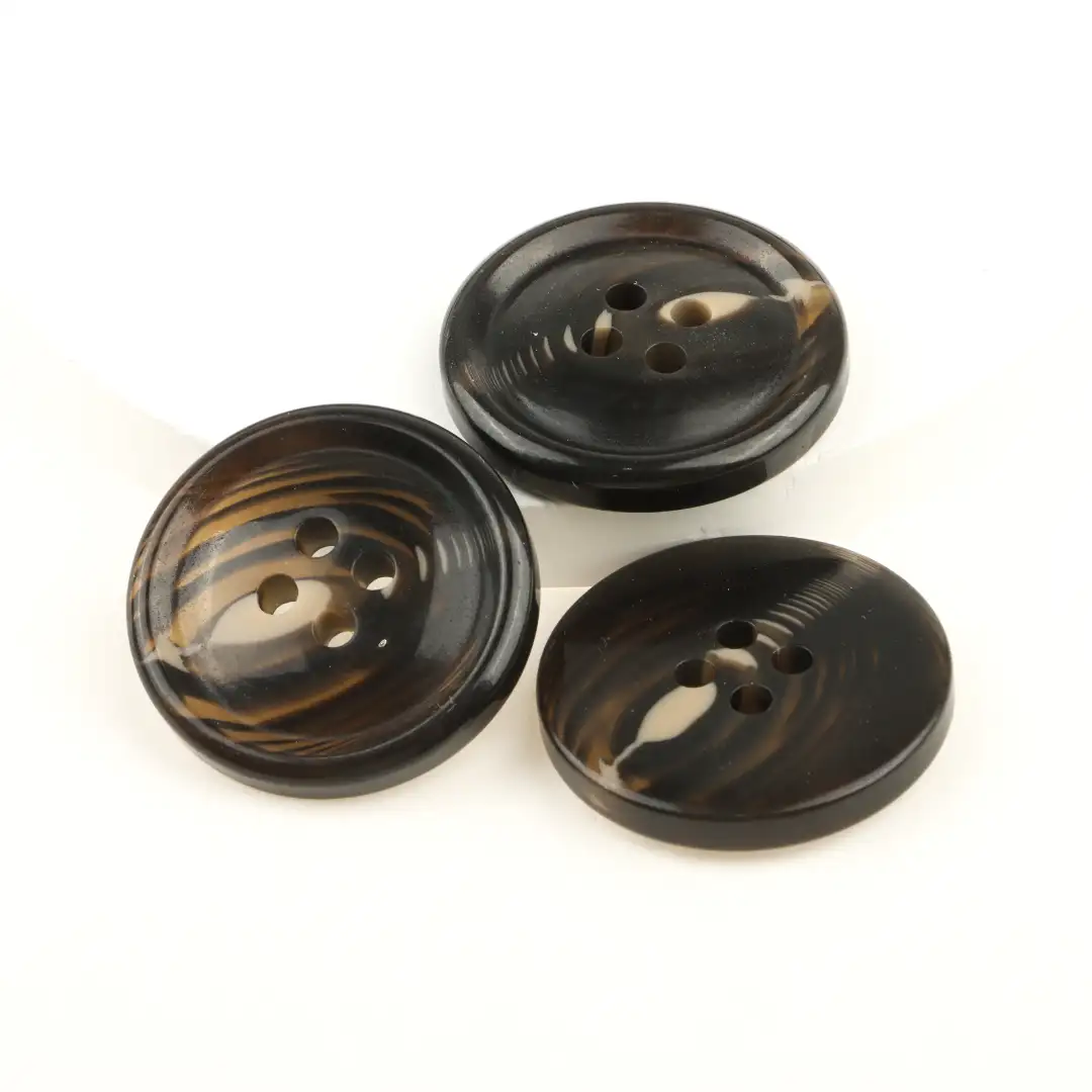 Brown 4 holes Resin Button for Overcoat,Ladies Vest (Sweater),Men’s Vest (Sweater),Open Cardigan (Sweater) buy garments accessories in bulk from China wholesaler at wholesale price free worldwide shipping Alibaba