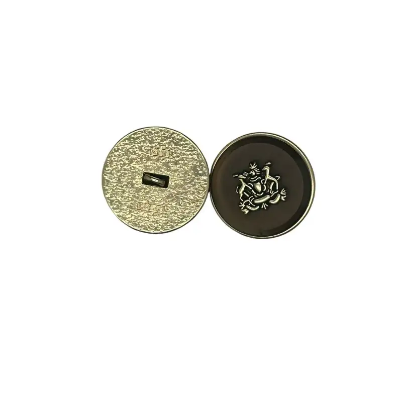 Gold 1 holes Metal Button for Shirt,Pants,Denim Jacket,Suit Trouser,Jackets,Blazer buy garments accessories in bulk from China wholesaler at wholesale price free worldwide shipping Alibaba