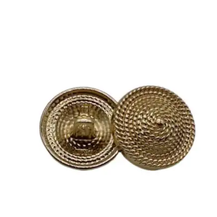 Gold 1 holes Metal Button for Jackets buy garments accessories in bulk from China wholesaler at wholesale price free worldwide shipping Alibaba