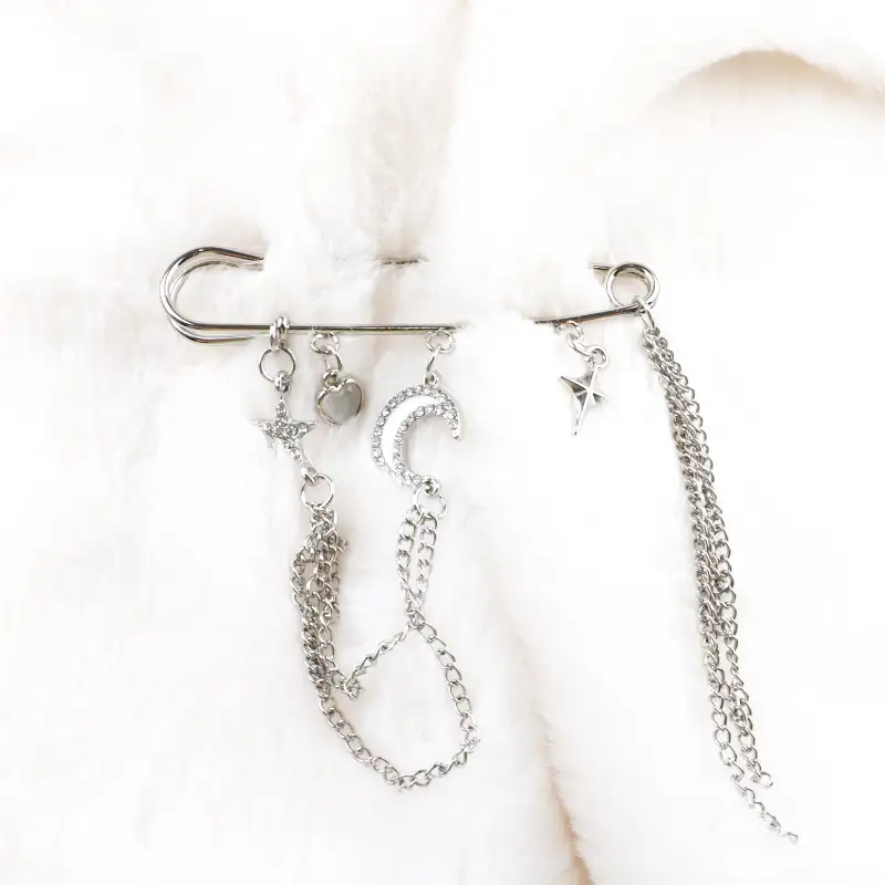 Silver  Ornaments Other Trims for Jackets,Overcoat buy garments accessories in bulk from China wholesaler at wholesale price free worldwide shipping Alibaba
